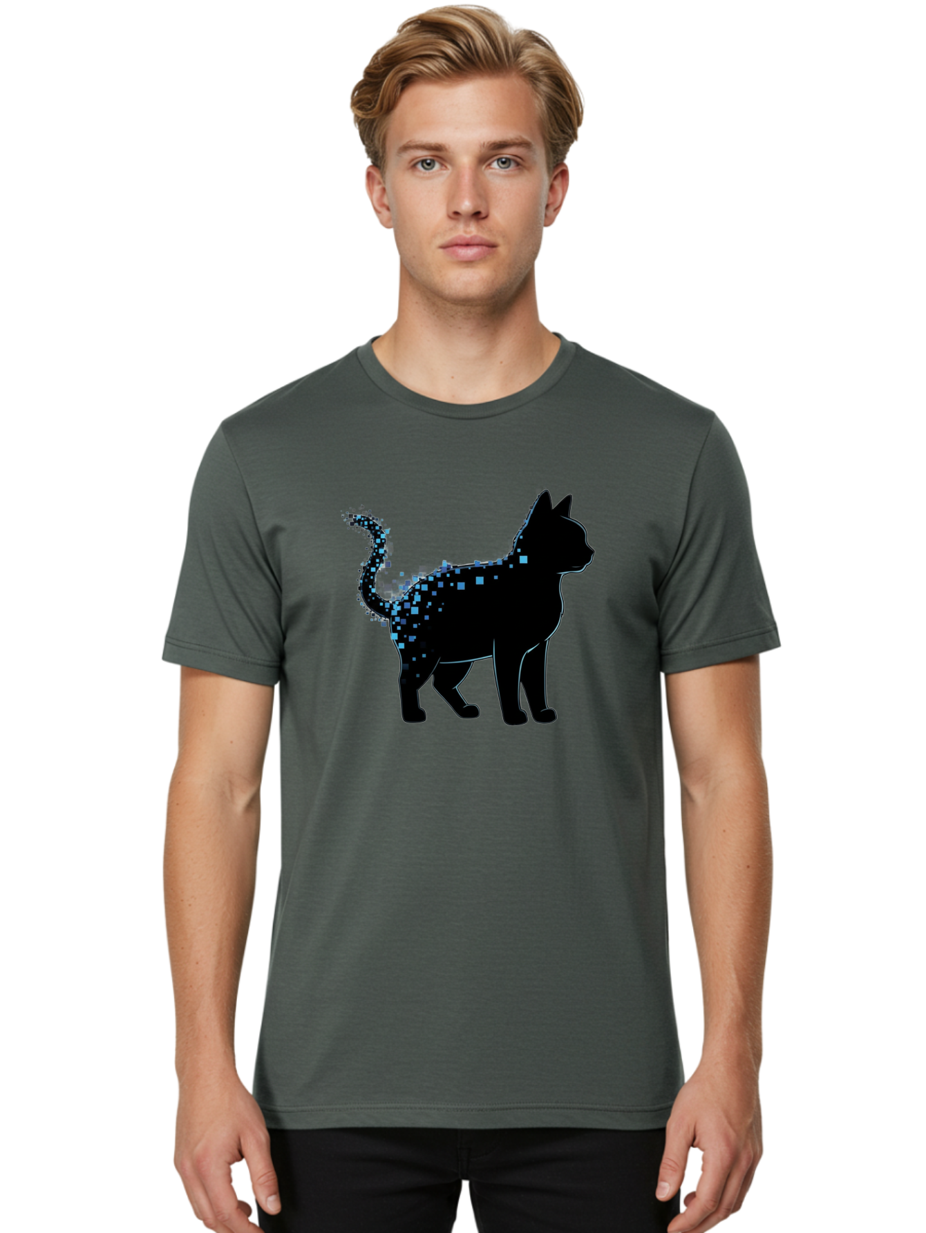 Disintegrating-Cat Men'S Graphic Tee, 100% Cotton, Comfortable Casual Summer Wear, Machine Washable, Vintage Camera, Old Camera, Antique Camera, Black Camera, Classic Photography, Photography Equipment, Nostalgic Device, Film Camera, Bay173 27