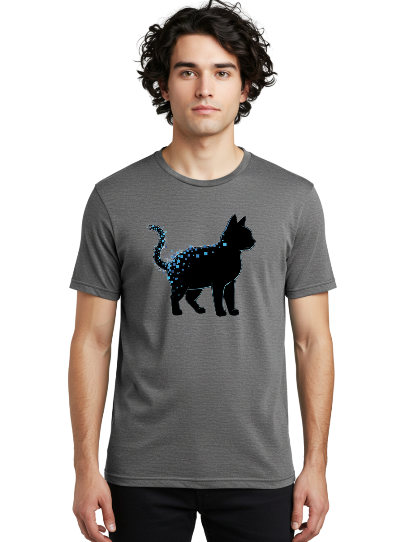 Disintegrating-Cat Men'S Graphic Tee, 100% Cotton, Comfortable Casual Summer Wear, Machine Washable, Vintage Camera, Old Camera, Antique Camera, Black Camera, Classic Photography, Photography Equipment, Nostalgic Device, Film Camera, Bay173 24