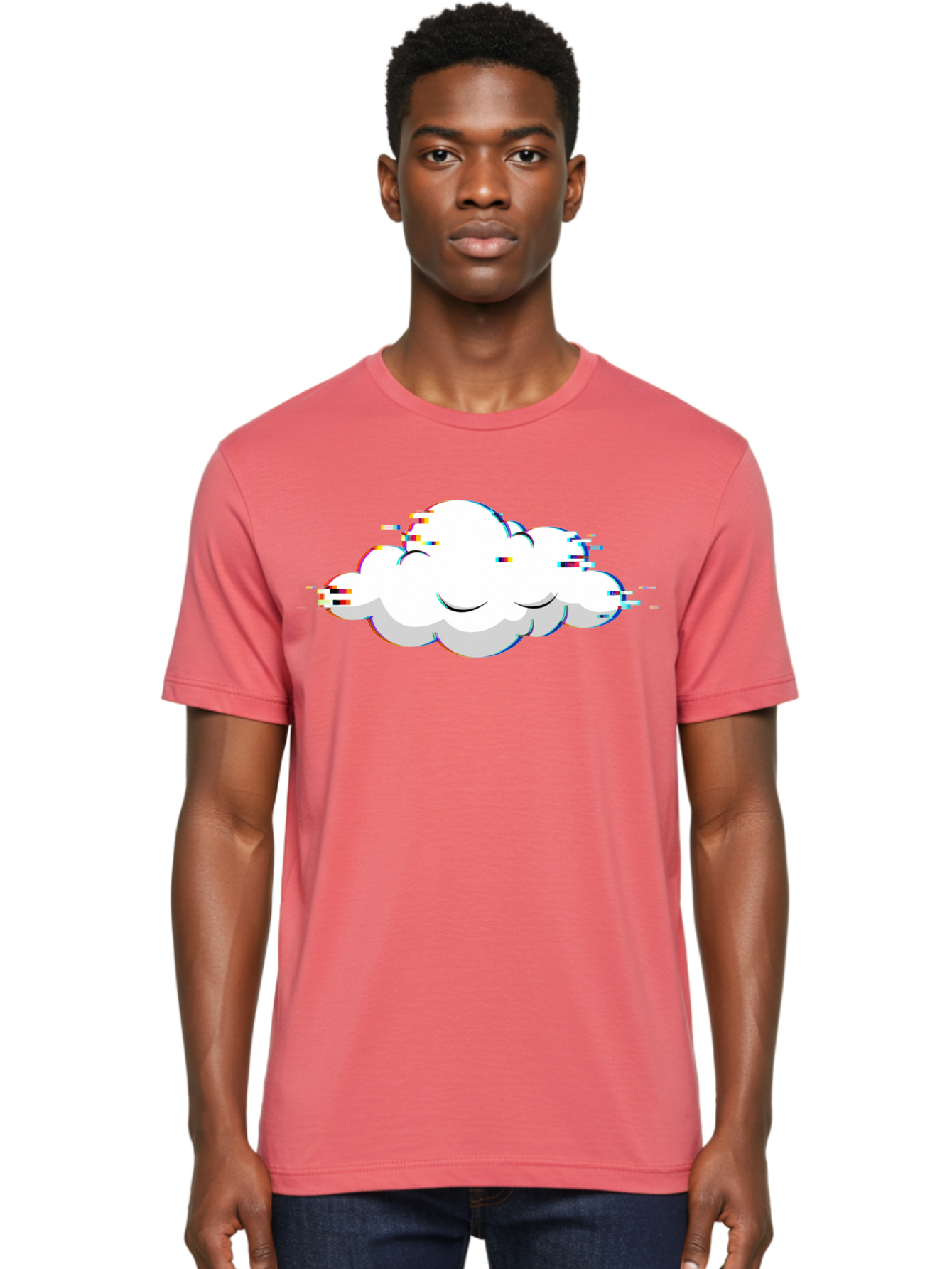 Distressed-Cloud Men'S Graphic Tee, 100% Cotton, Comfortable Casual Summer Wear, Machine Washable, Vintage Camera, Old Camera, Antique Camera, Black Camera, Classic Photography, Photography Equipment, Nostalgic Device, Film Camera, Camera Art Bay174 25