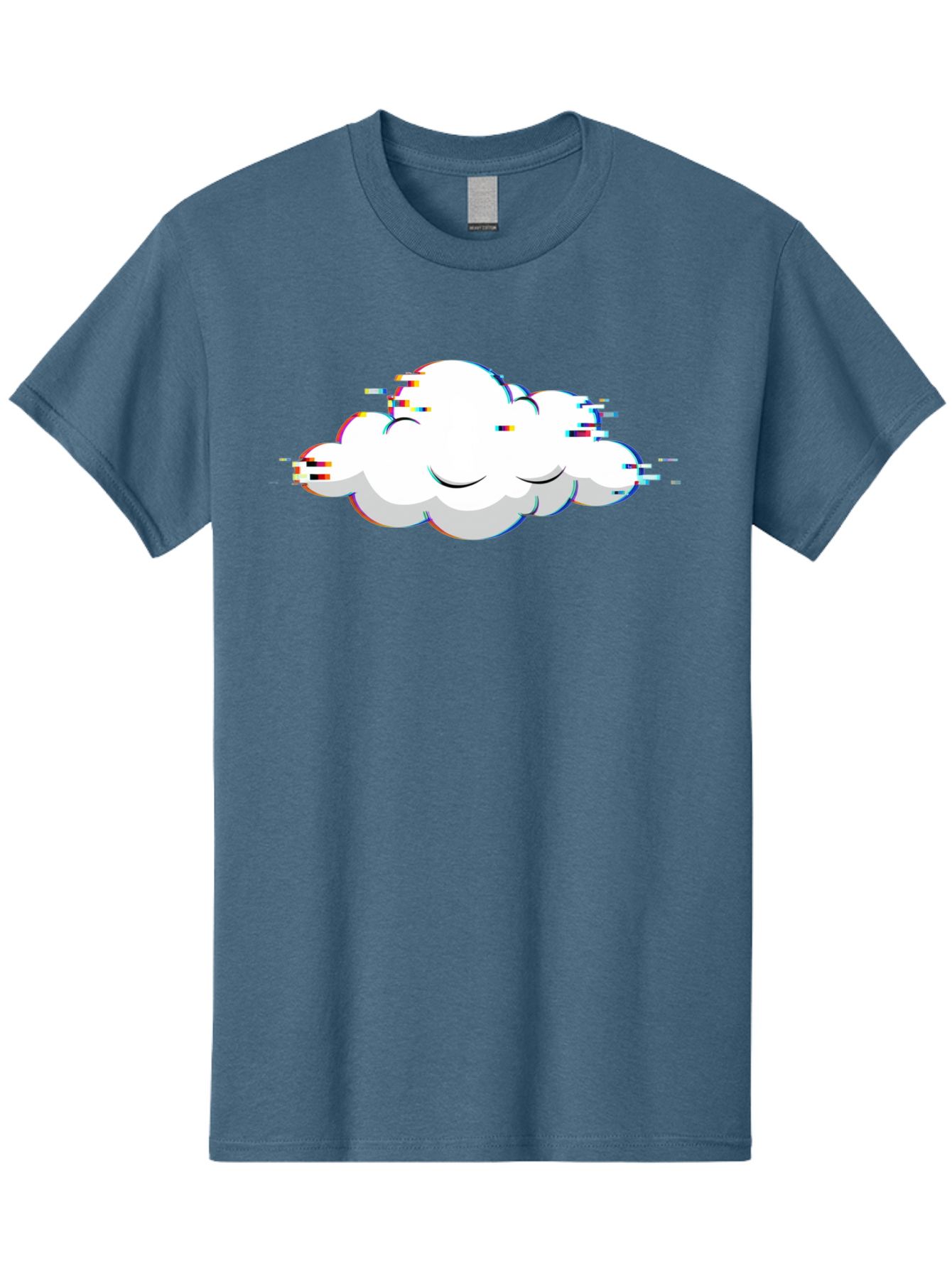 Distressed-Cloud Men'S Graphic Tee, 100% Cotton, Comfortable Casual Summer Wear, Machine Washable, Vintage Camera, Old Camera, Antique Camera, Black Camera, Classic Photography, Photography Equipment, Nostalgic Device, Film Camera, Camera Art Bay174