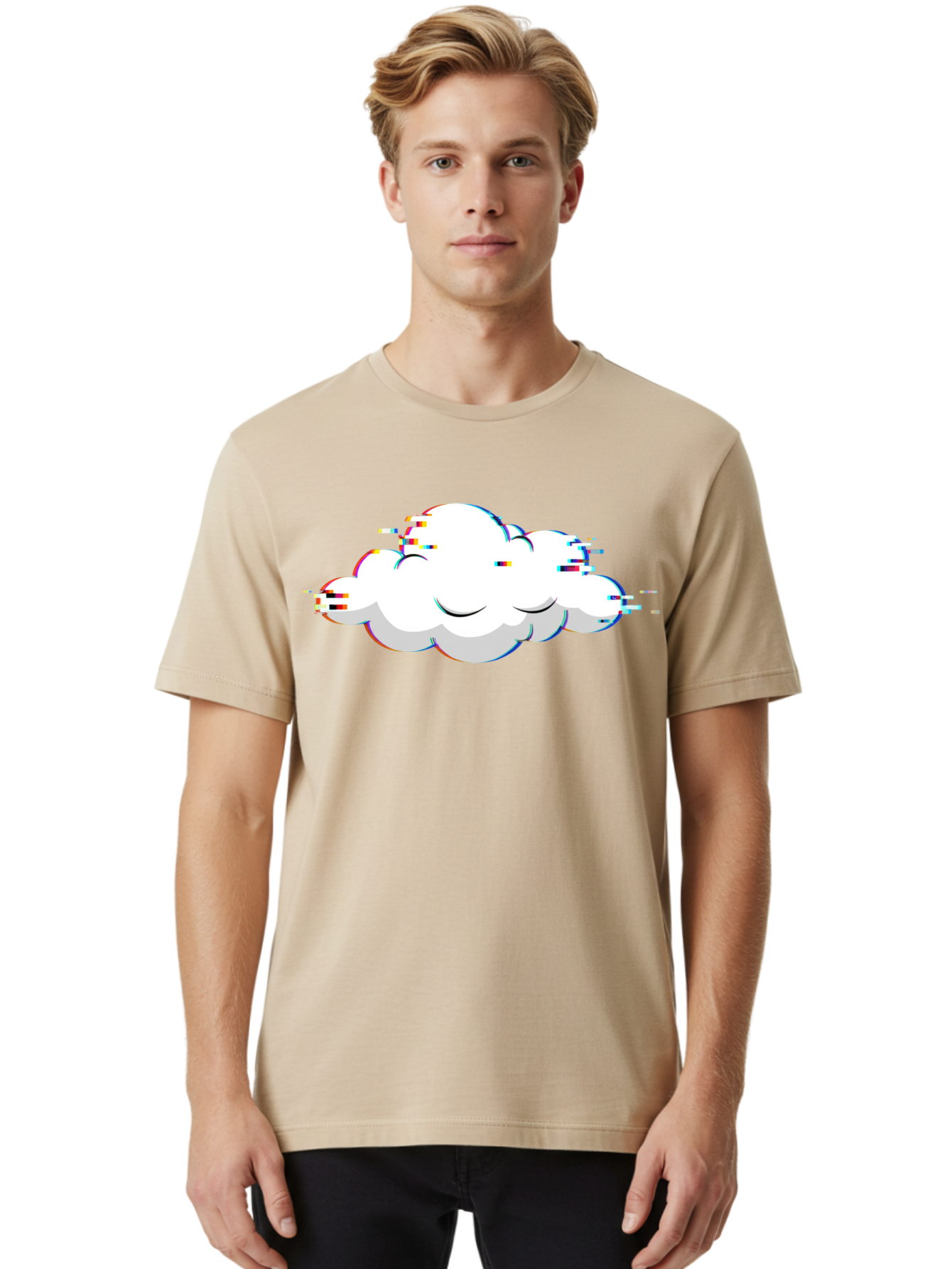 Distressed-Cloud Men'S Graphic Tee, 100% Cotton, Comfortable Casual Summer Wear, Machine Washable, Vintage Camera, Old Camera, Antique Camera, Black Camera, Classic Photography, Photography Equipment, Nostalgic Device, Film Camera, Camera Art Bay174 20