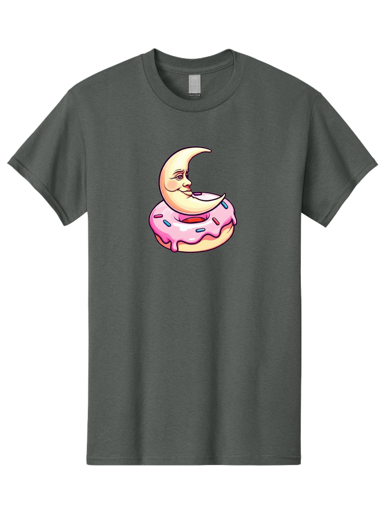 Donut-Moon Men'S Graphic Tee, 100% Cotton, Comfortable Casual Summer Wear, Machine Washable, Vintage Camera, Old Camera, Antique Camera, Black Camera, Classic Photography, Photography Equipment, Nostalgic Device, Film Camera, Camera Art Bay180 14