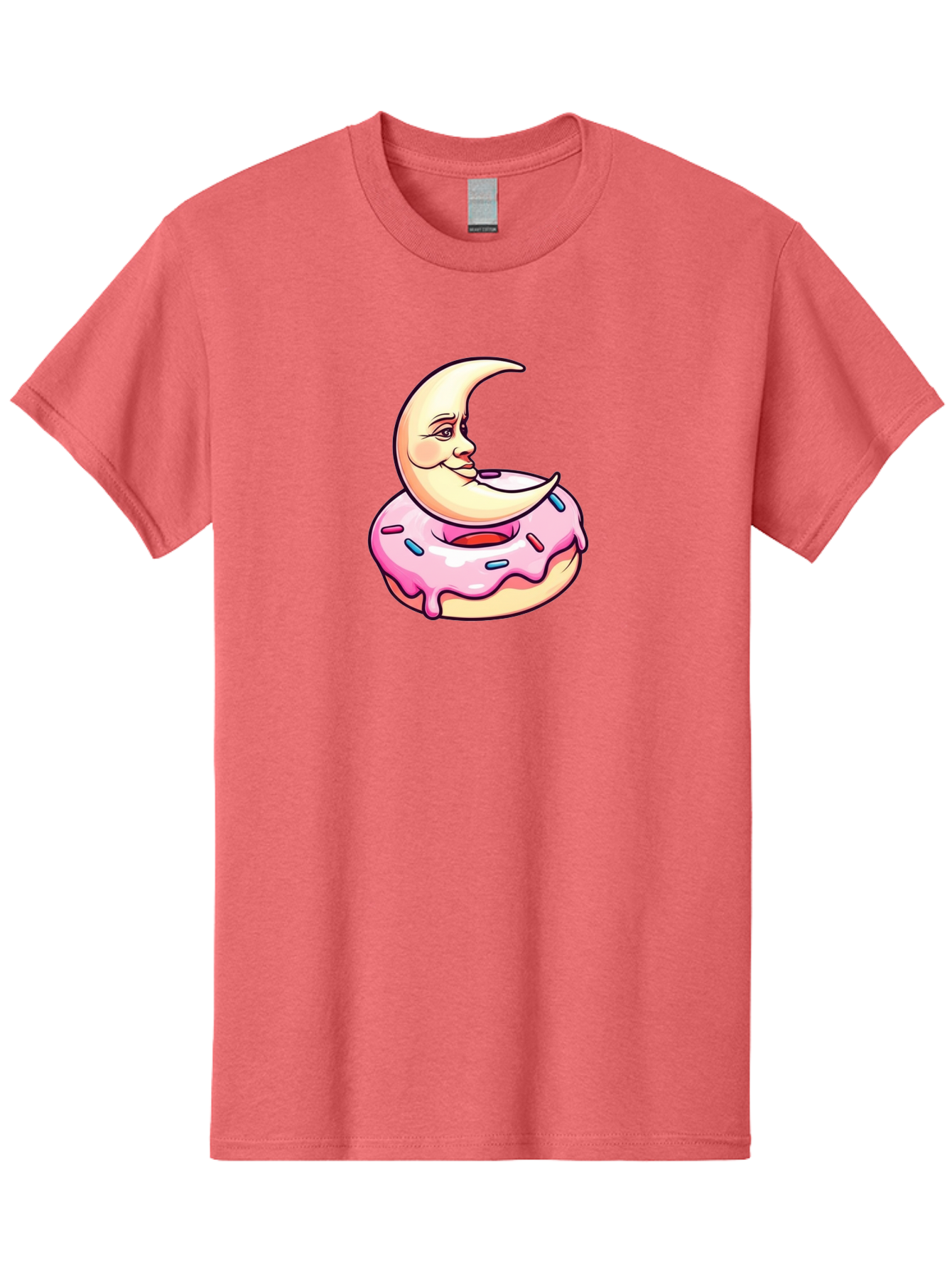 Donut-Moon Men'S Graphic Tee, 100% Cotton, Comfortable Casual Summer Wear, Machine Washable, Vintage Camera, Old Camera, Antique Camera, Black Camera, Classic Photography, Photography Equipment, Nostalgic Device, Film Camera, Camera Art Bay180 7