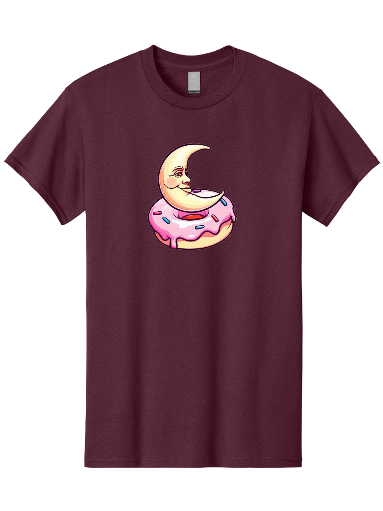 Donut-Moon Men'S Graphic Tee, 100% Cotton, Comfortable Casual Summer Wear, Machine Washable, Vintage Camera, Old Camera, Antique Camera, Black Camera, Classic Photography, Photography Equipment, Nostalgic Device, Film Camera, Camera Art Bay180 3