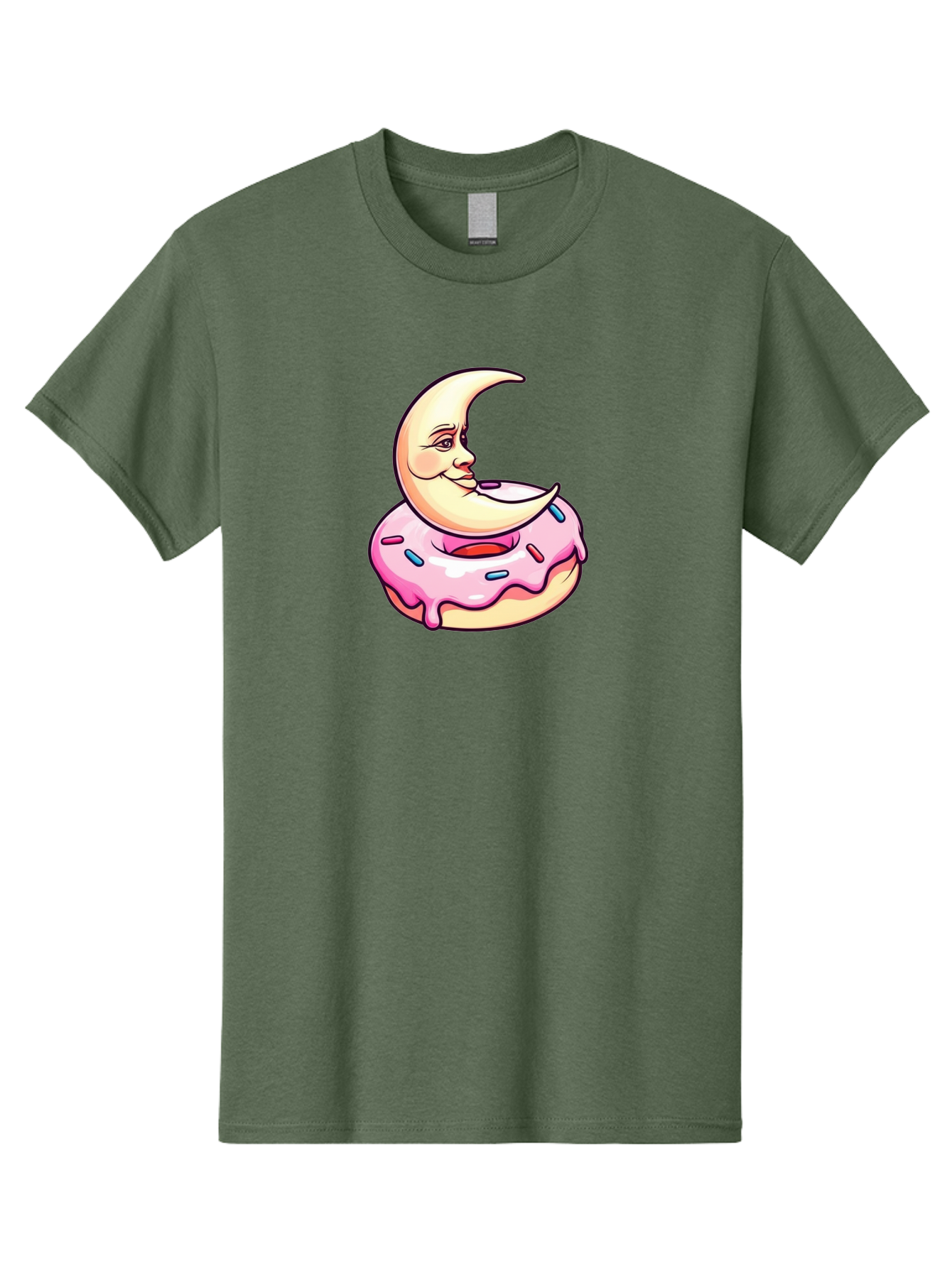 Donut-Moon Men'S Graphic Tee, 100% Cotton, Comfortable Casual Summer Wear, Machine Washable, Vintage Camera, Old Camera, Antique Camera, Black Camera, Classic Photography, Photography Equipment, Nostalgic Device, Film Camera, Camera Art Bay180 12