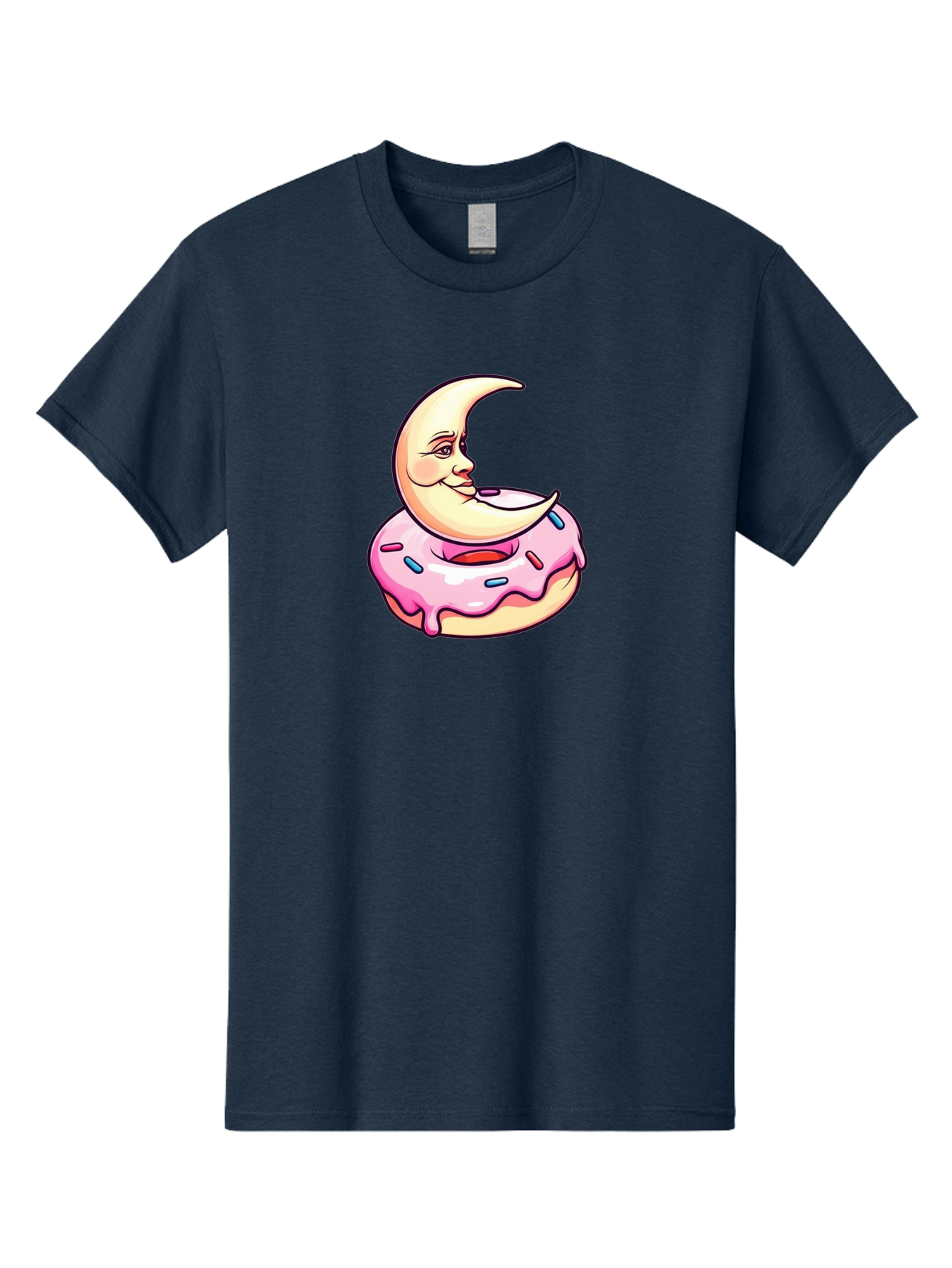 Donut-Moon Men'S Graphic Tee, 100% Cotton, Comfortable Casual Summer Wear, Machine Washable, Vintage Camera, Old Camera, Antique Camera, Black Camera, Classic Photography, Photography Equipment, Nostalgic Device, Film Camera, Camera Art Bay180 8
