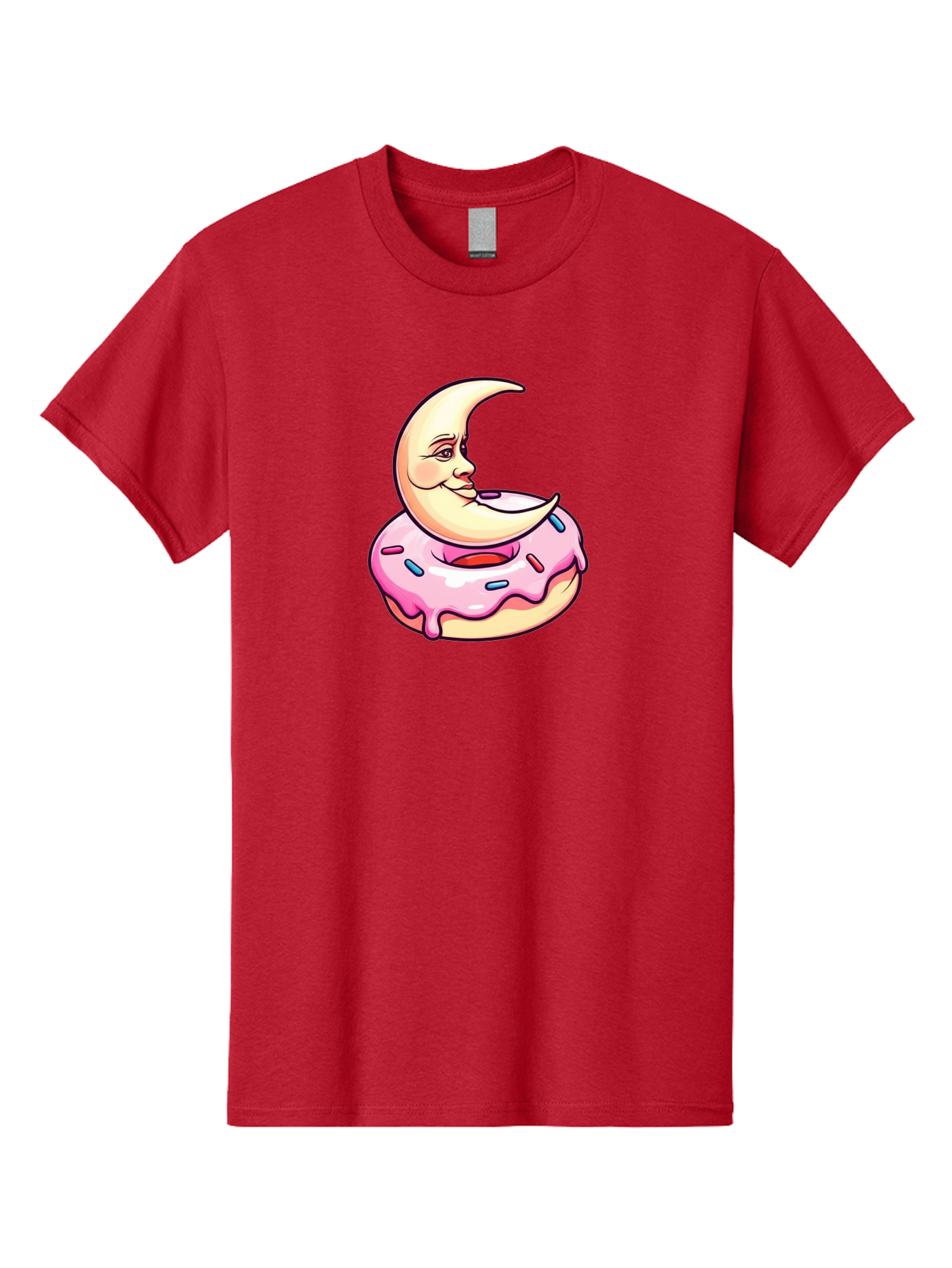 Donut-Moon Men'S Graphic Tee, 100% Cotton, Comfortable Casual Summer Wear, Machine Washable, Vintage Camera, Old Camera, Antique Camera, Black Camera, Classic Photography, Photography Equipment, Nostalgic Device, Film Camera, Camera Art Bay180 9