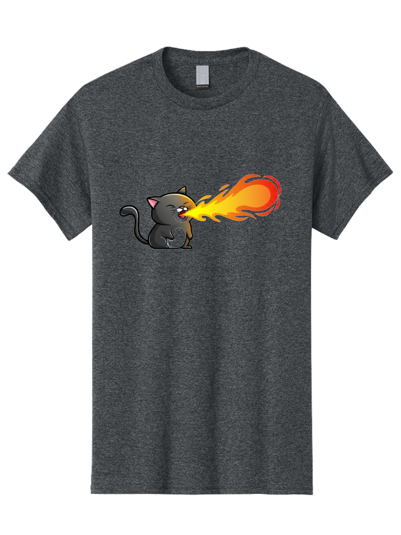 Dragon-Cat-1 Men'S Graphic Tee, 100% Cotton, Comfortable Casual Summer Wear, Machine Washable, Vintage Camera, Old Camera, Antique Camera, Black Camera, Classic Photography, Photography Equipment, Nostalgic Device, Film Camera, Camera Art Bay182