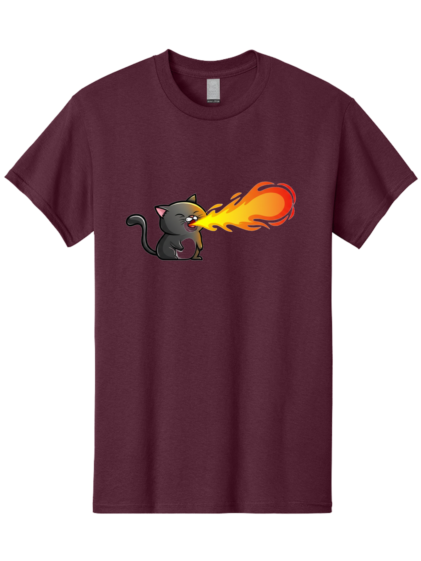 Dragon-Cat-1 Men'S Graphic Tee, 100% Cotton, Comfortable Casual Summer Wear, Machine Washable, Vintage Camera, Old Camera, Antique Camera, Black Camera, Classic Photography, Photography Equipment, Nostalgic Device, Film Camera, Camera Art Bay182 5