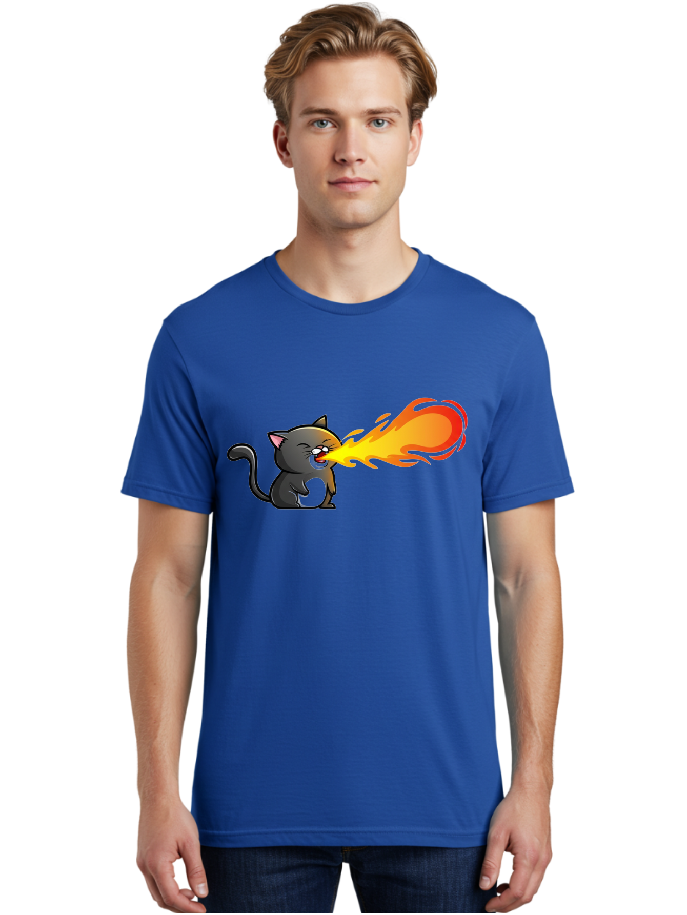 Dragon-Cat-1 Men'S Graphic Tee, 100% Cotton, Comfortable Casual Summer Wear, Machine Washable, Vintage Camera, Old Camera, Antique Camera, Black Camera, Classic Photography, Photography Equipment, Nostalgic Device, Film Camera, Camera Art Bay182 27